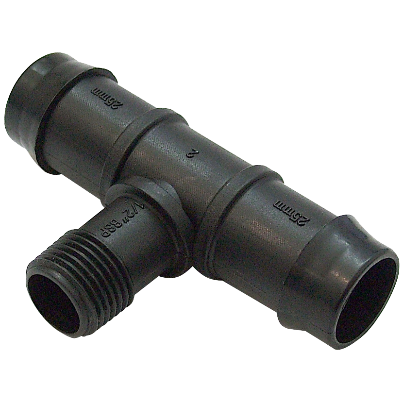 Micro Threaded Tee (Male) Holman Industries