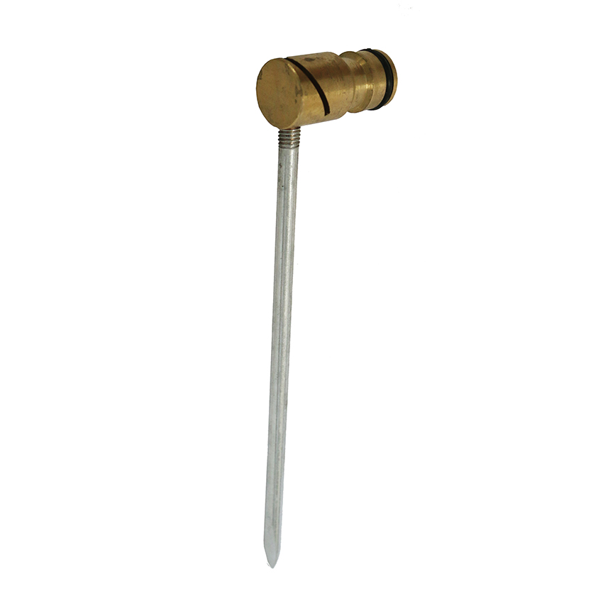 Metal Spike Sprinkler with Brass Fan Spray Holman Industries