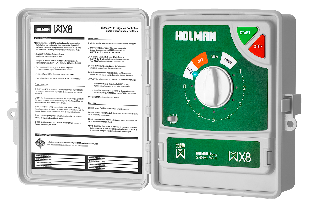 WX8 Wifi Irrigation Controller