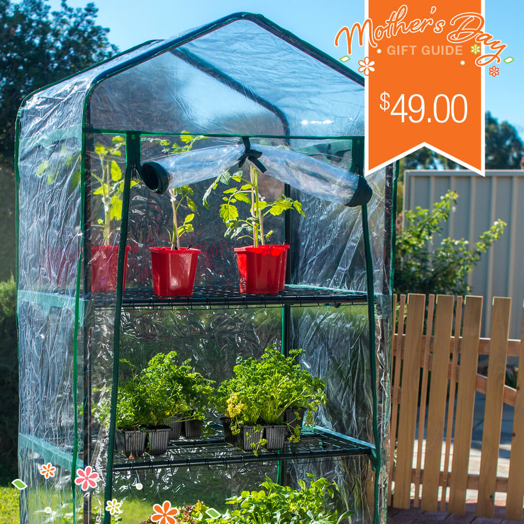 4 Tier Greenhouse with Misting Kit