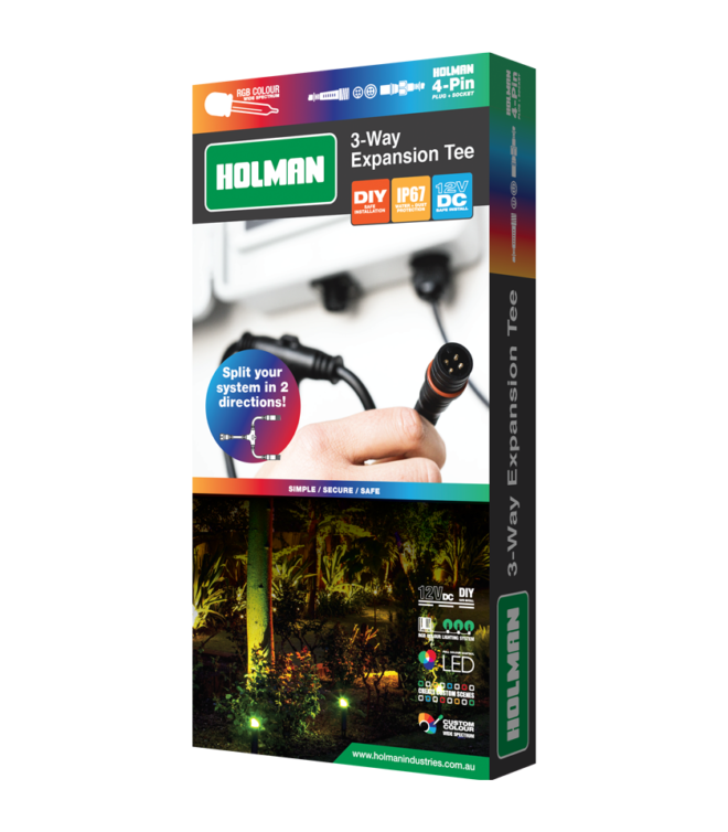 RGB Colour Pond Light Value Pack Holman Industries