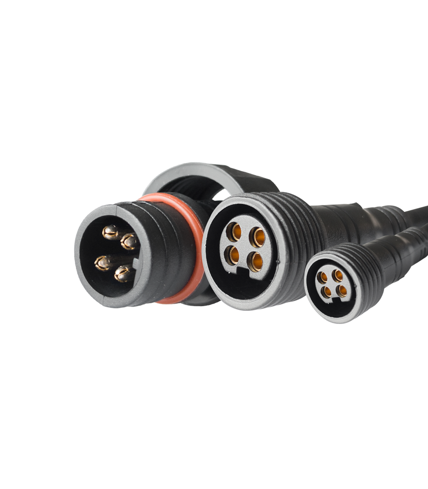 4-Pin Connection Tee 4-Pin Connection Tee