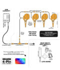 RGB Colour Spotlight Value Pack Installation Diagram