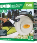 Holman Auto Rewind Hose Reel with 15 meter Garden Hose