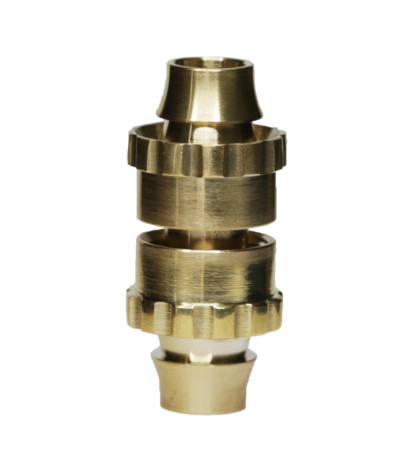 ⌀12mm Brass Barbed Screw On Repairer Holman Industries