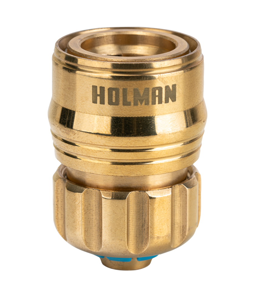 ⌀12mm Brass SnapOn Hose Connector Holman Industries
