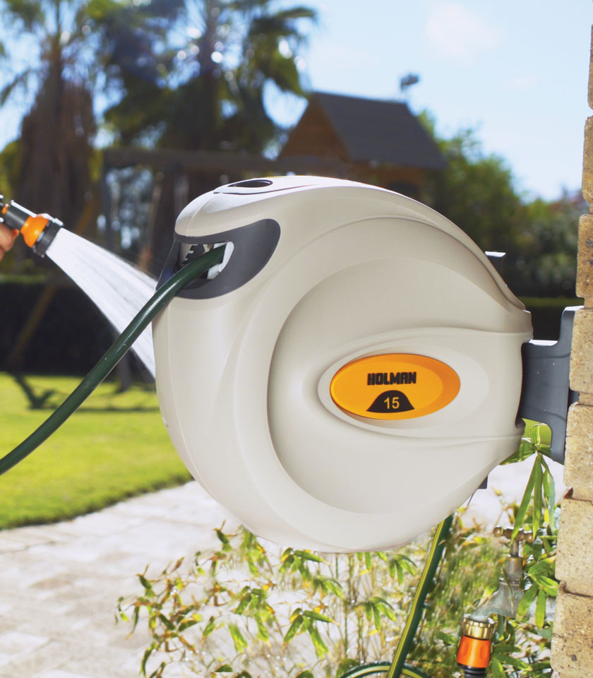 15m Auto Rewind Hose Reel