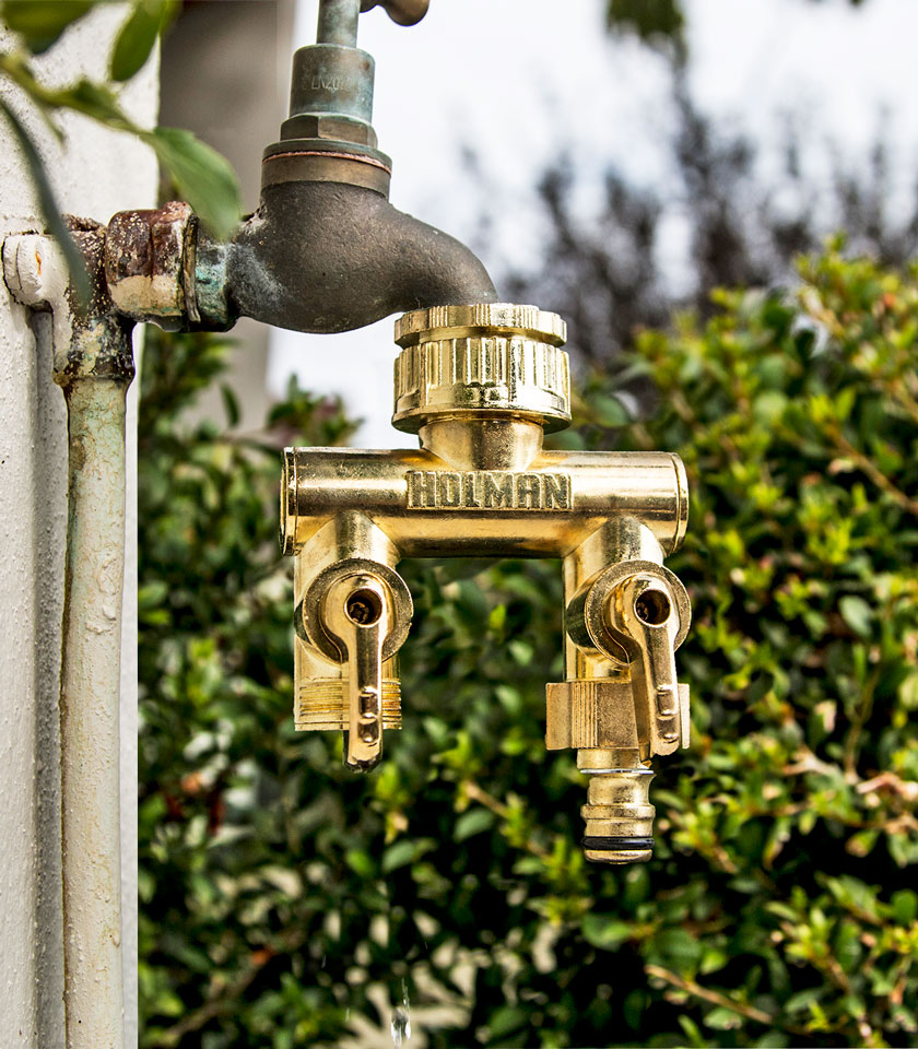 2 Way Metal Tap Outlet Holman Industries