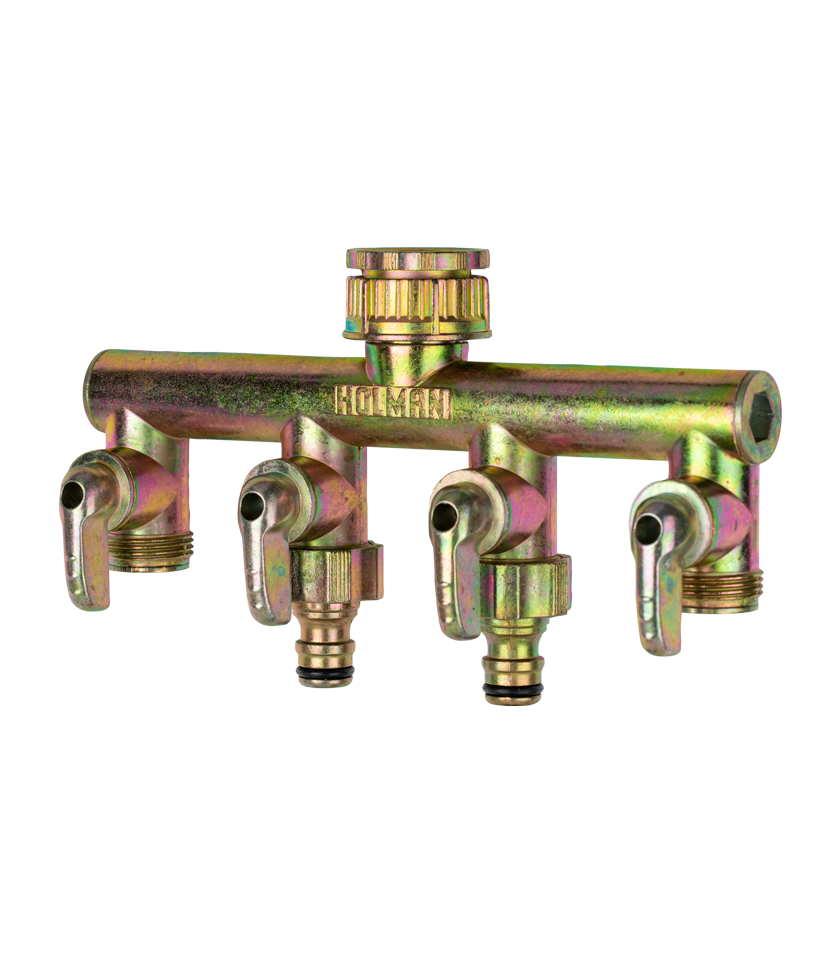 4 Way Metal Tap Outlet Holman Industries