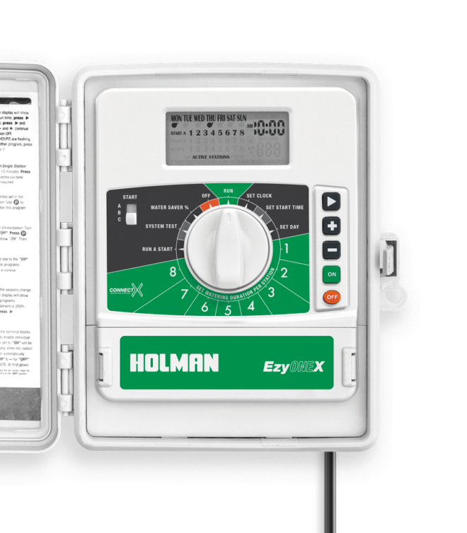 WX8 WiFi Irrigation Controller with EVIE Sensor Holman Industries