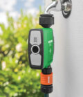 Holman WX1 Tap Timer installed on tap