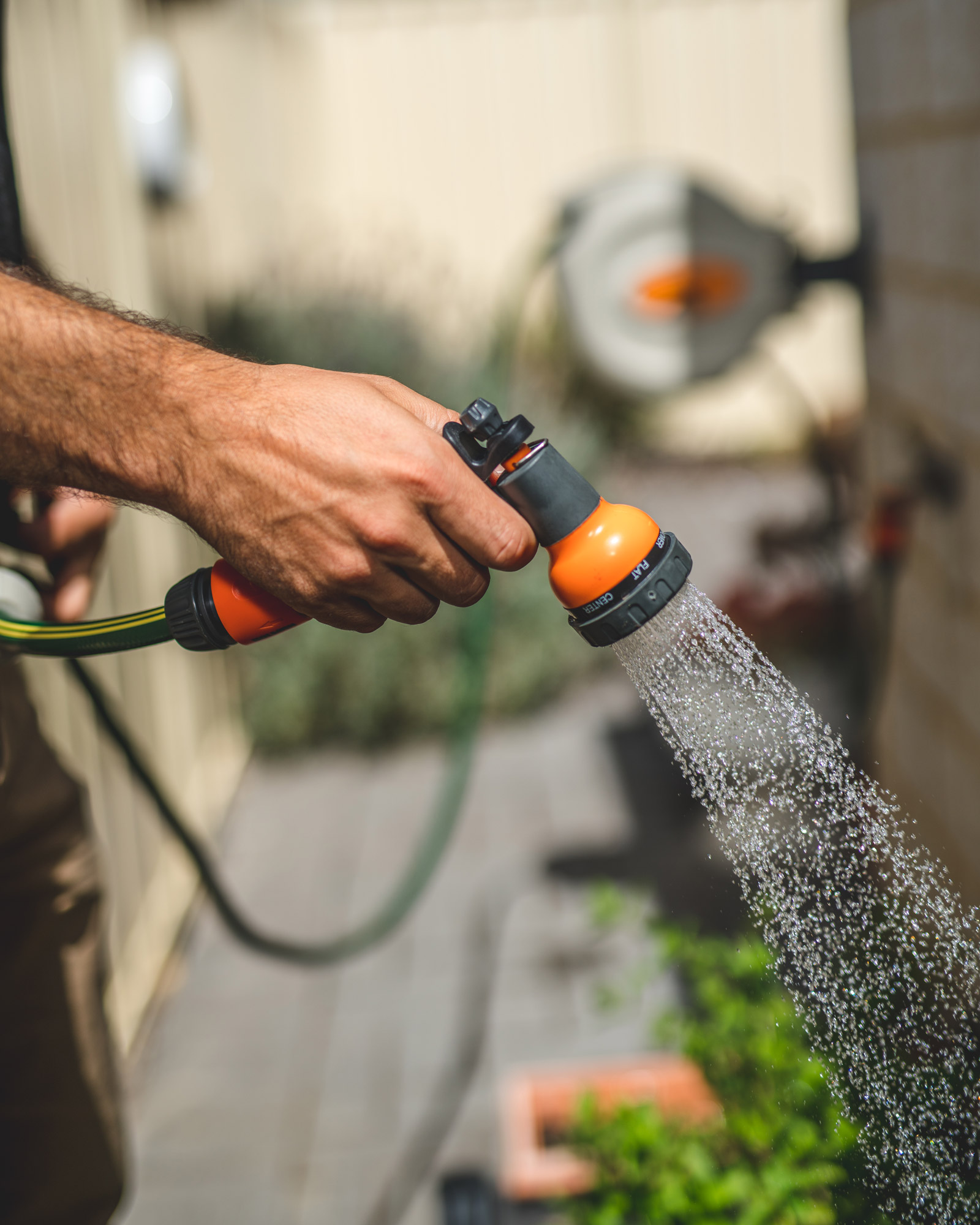 DIY July - Installing a Retractable Hose Reel 2