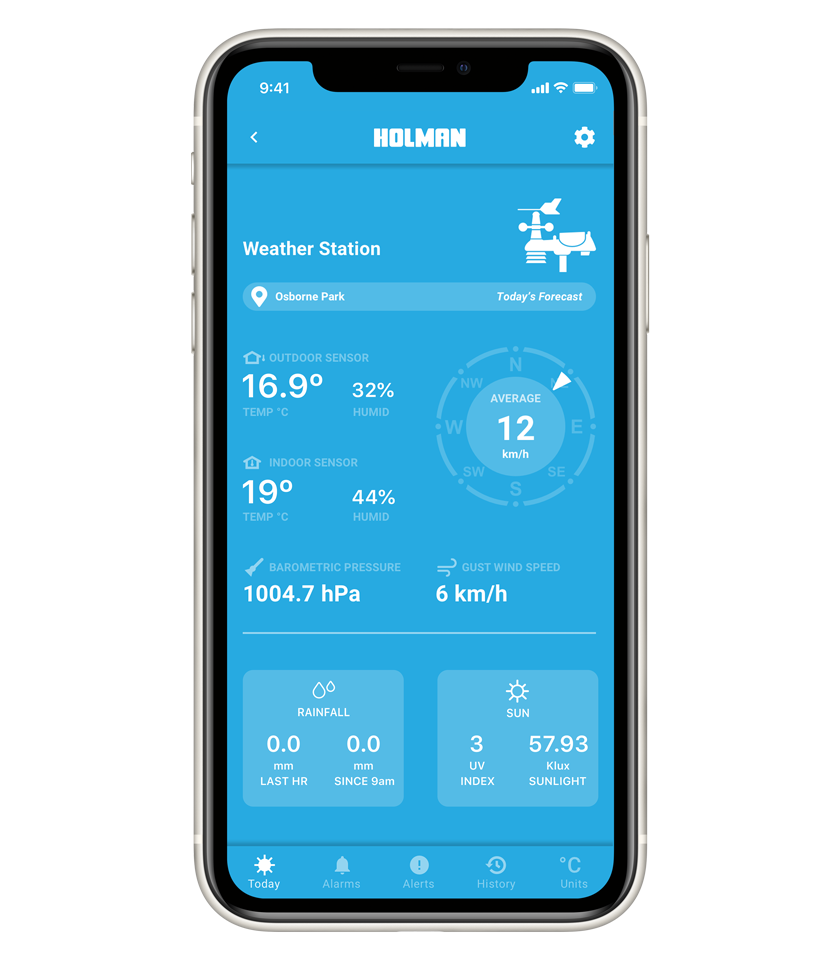 Helios Weather Station Holman Home App Helios Weather Station Holman Home App