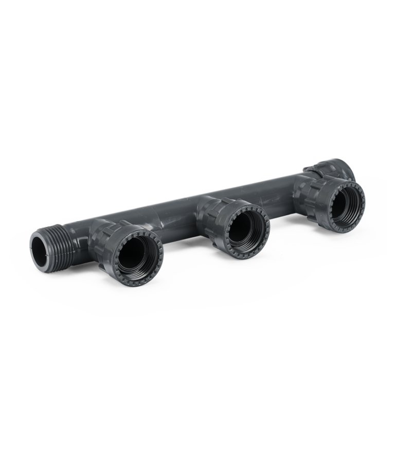 25mm Poly Irrigation 3Way Manifold Holman Industries
