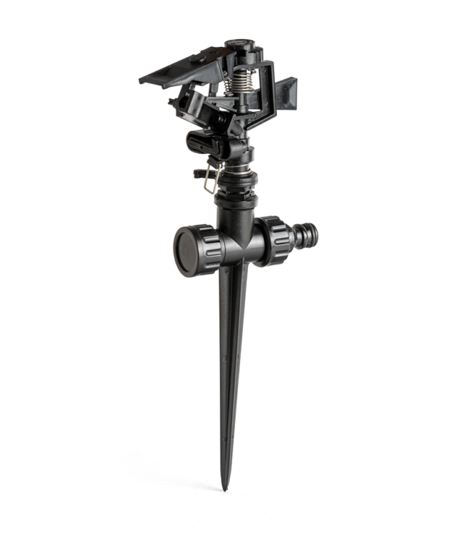 Plastic Impact Sprinkler Head with Spike Holman Industries