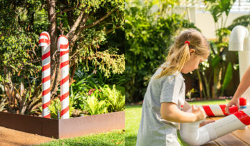How to make a DIY PVC Candy Cane