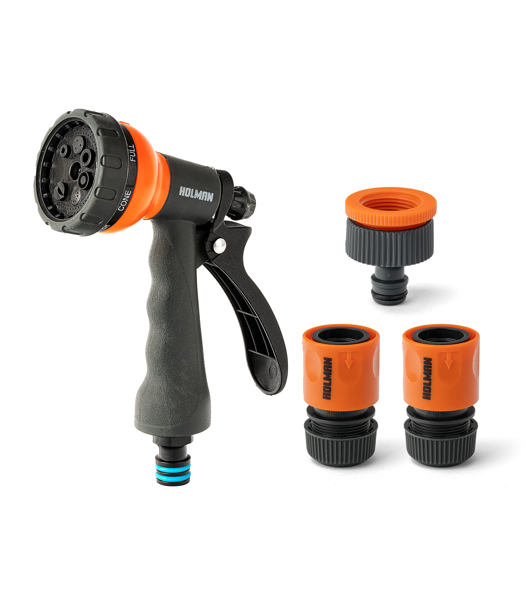 ⌀12mm Brass HiFlow Nozzle & Connector Set Holman Industries