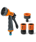 12mm 8× Function Watering Gun Set