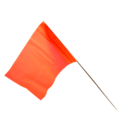 4518OG Orange Glo Marker Flag