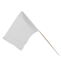 4518W White Glo Marker Flag