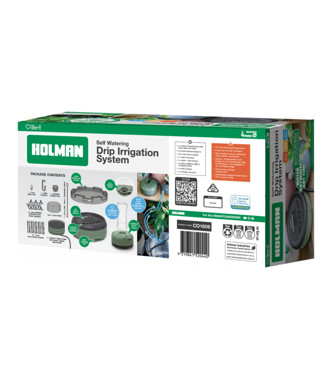 Self Watering Drip Irrigation System Holman Industries