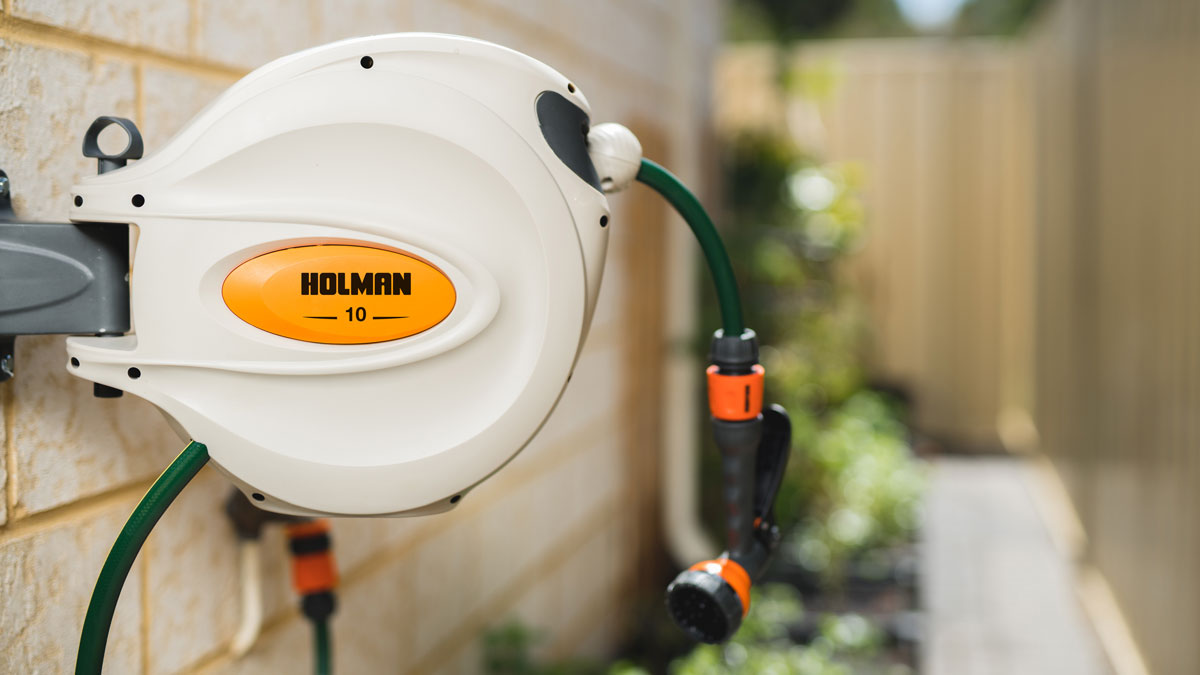 retractable hose reels - gardening must haves