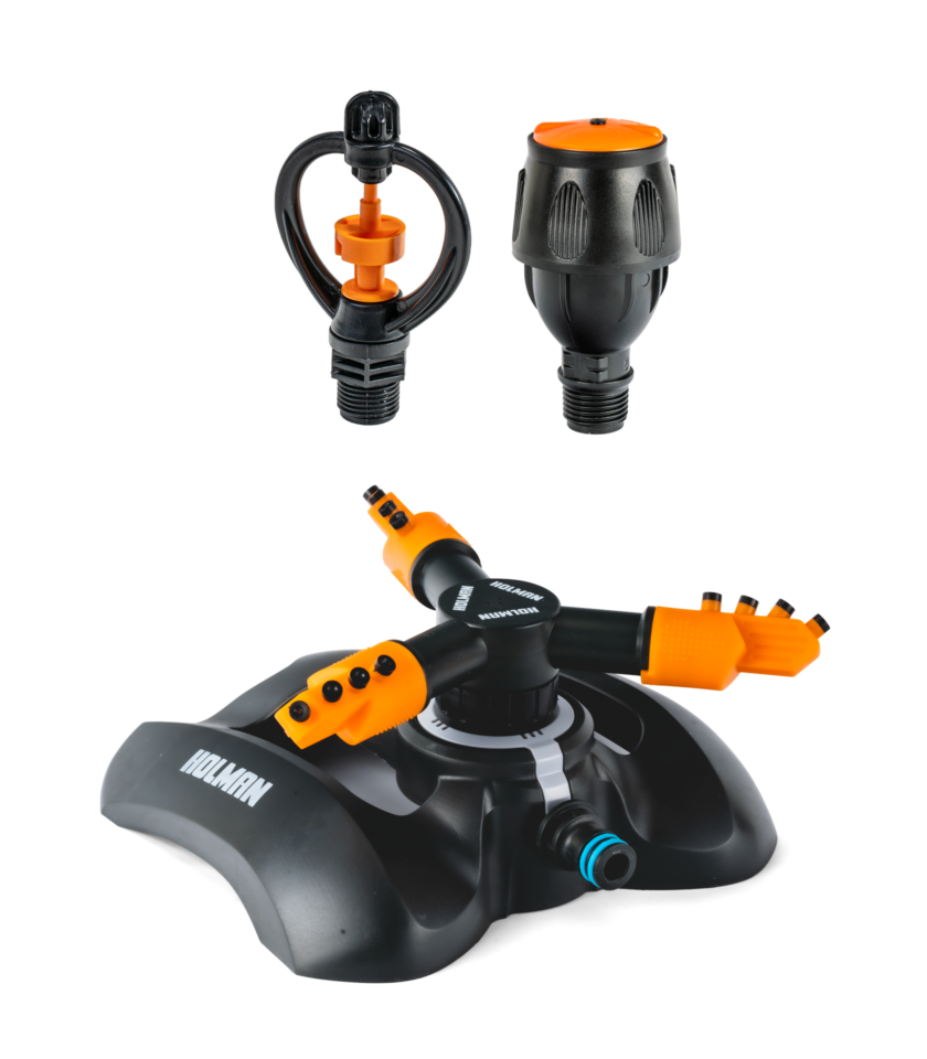 7400H 4-Piece Sprinkler Set-with Heavy Duty Weighted Base