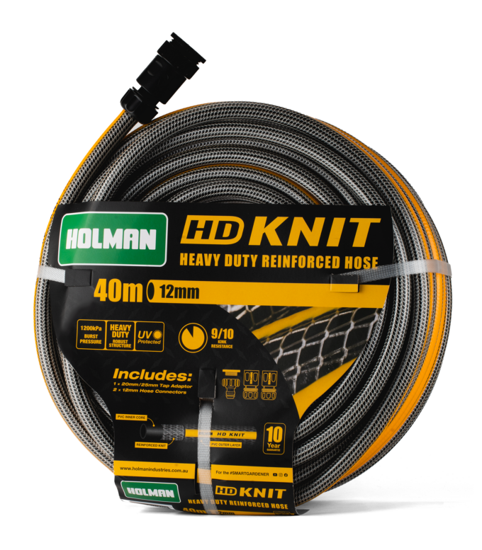 12mm x 40m Heavy Duty Knit Reinforced Hose