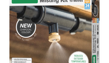 10 Metre Charcoal Misting Kit