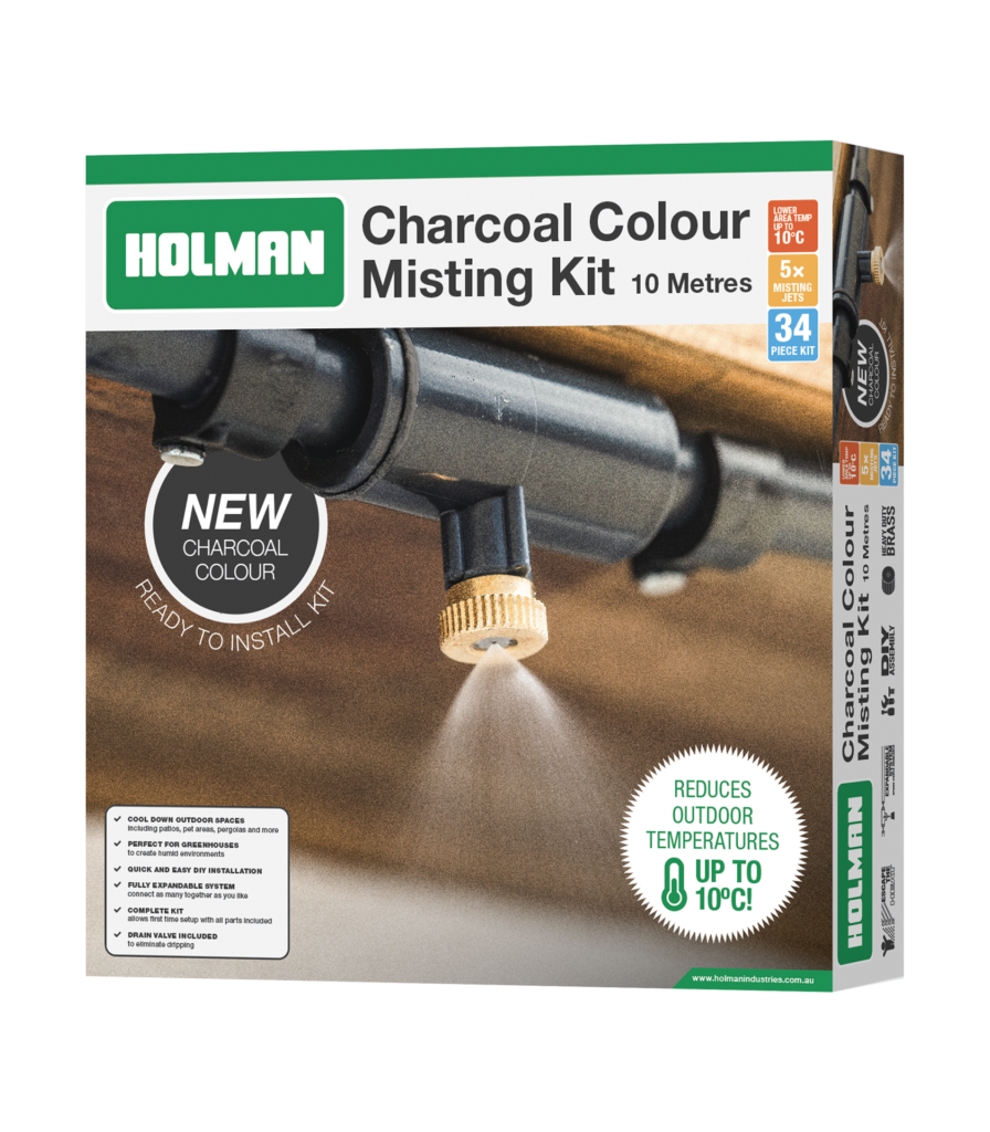 10 Metre Charcoal Misting Kit Holman Industries