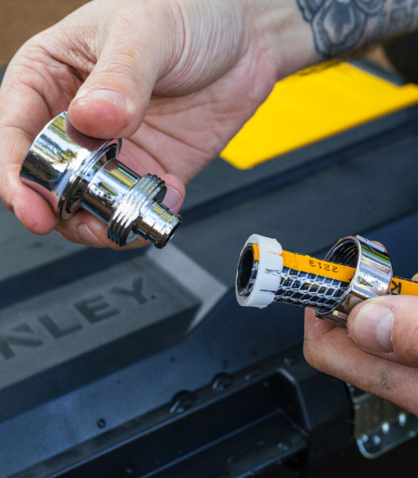 ø12mm Heavy Duty Zinc Plated Hose Connector Set Holman Industries