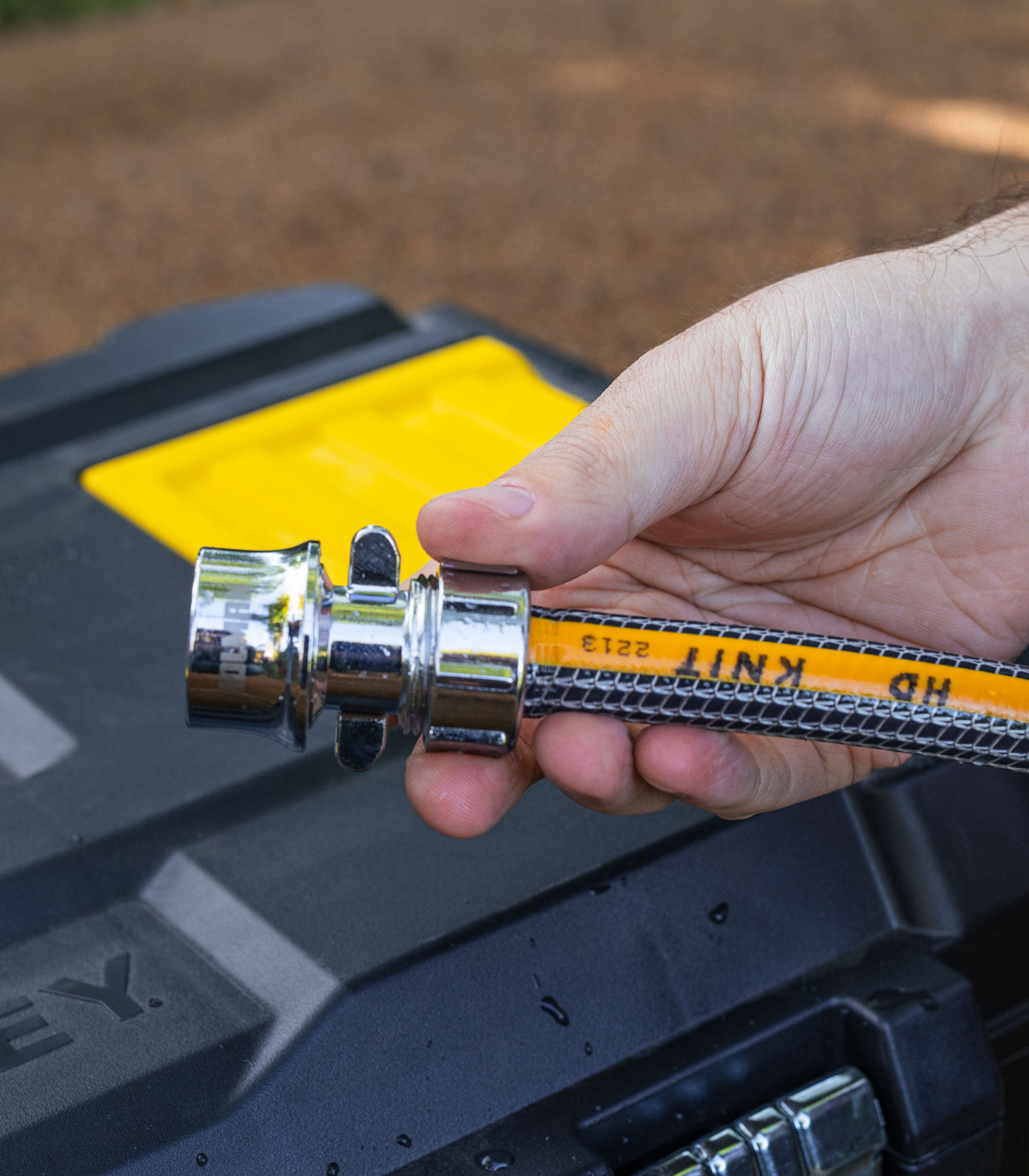 ø12mm Heavy Duty Zinc Plated Hose Connector Set Holman Industries