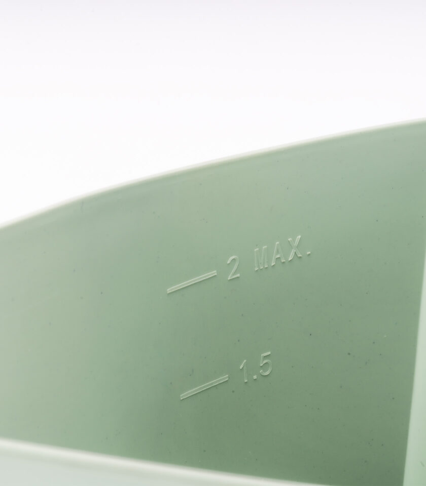 PWC002S 2 Litre ECO Watering Can Sage closeup 2 Litre ECO Watering Can Sage closeup