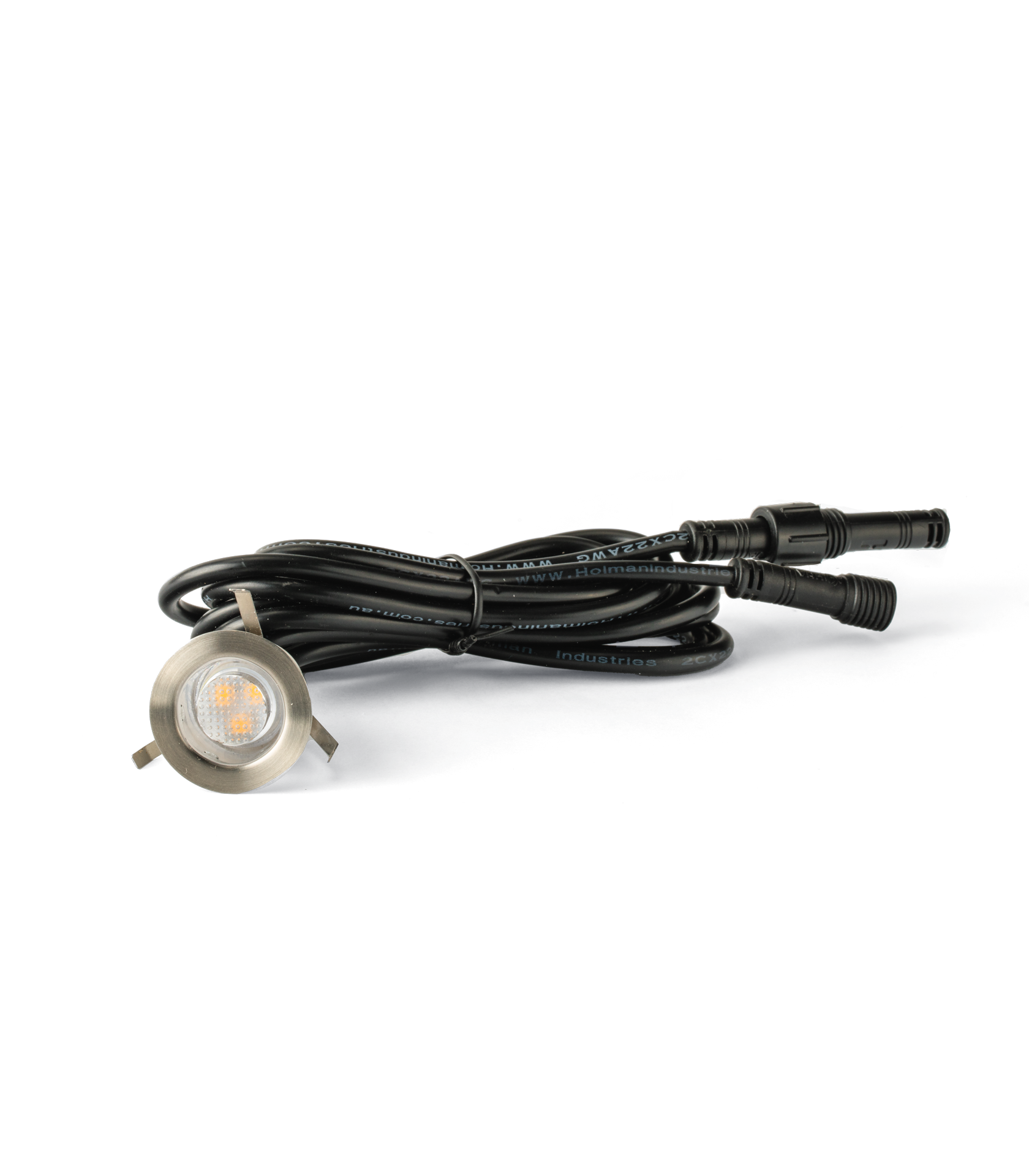 DLWW30 Warm White Deck Light with End Cap 30mm Deck light with an end cap