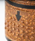 Closeup of cork material on 12mm BioGrip® Connector