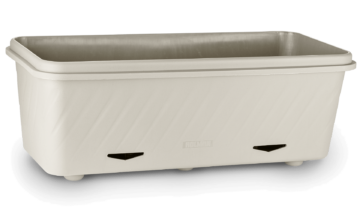 Small Self-Watering Planter – Stone