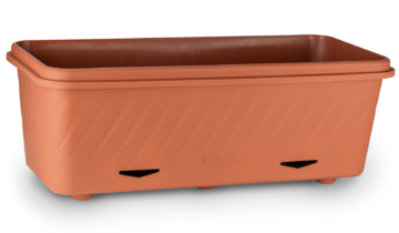 Small Self-Watering Planter – Terracotta