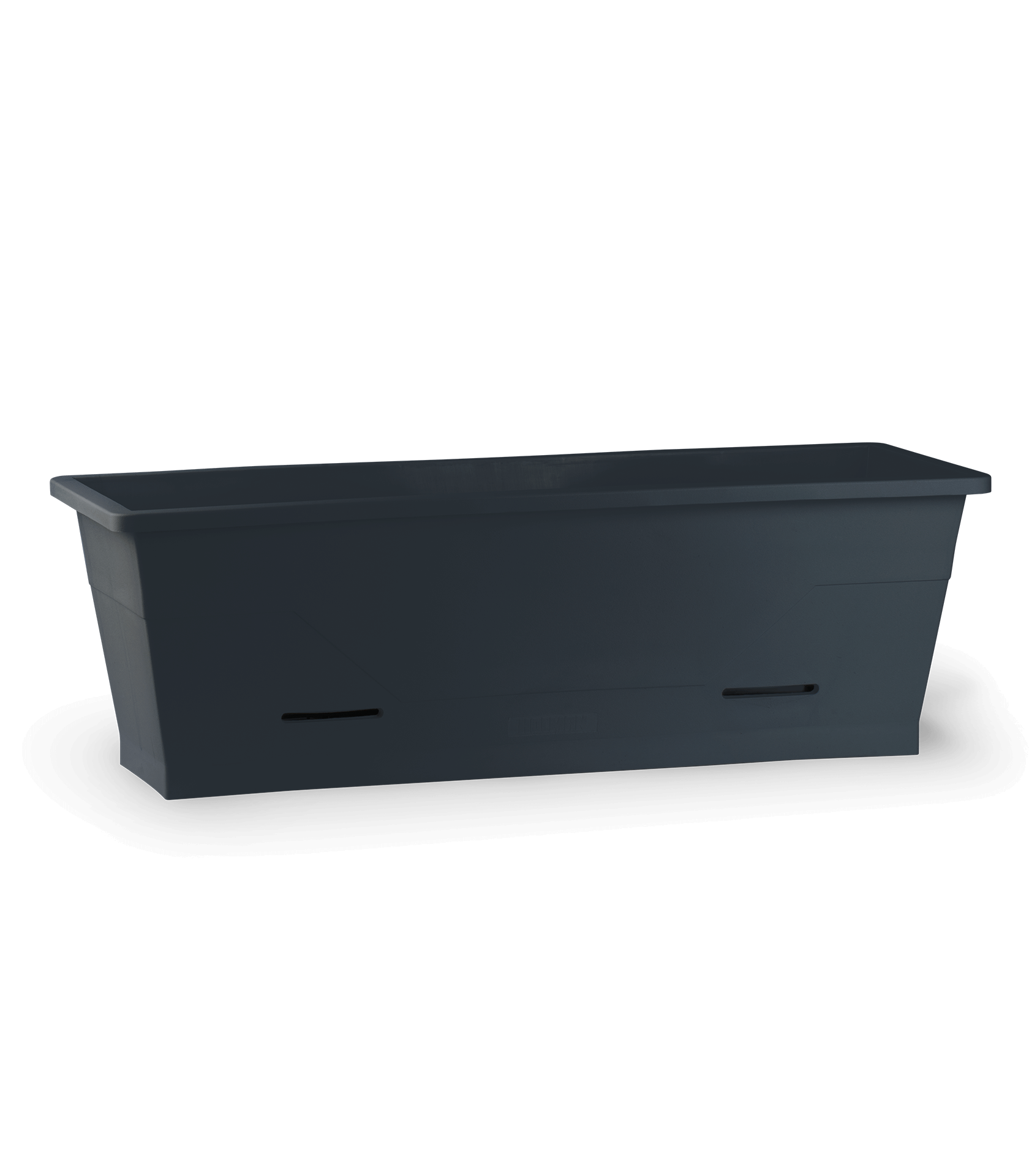 Small Self-Watering Planter - Modern - Black
