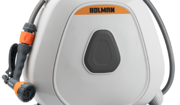 20m Portable Retractable Hose Reel with Ground Spikes