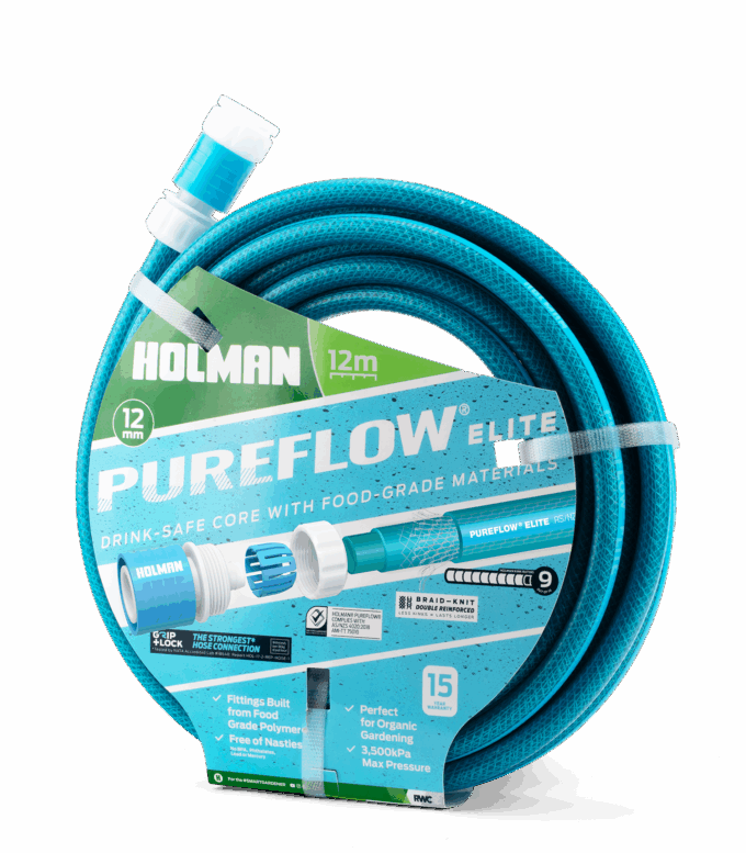 ⌀12mm × 12m PUREFLOW® ELITE Drinking Water Safe Hose