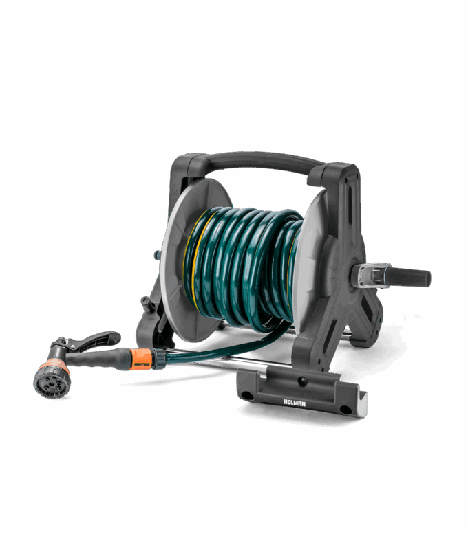 30m Hose Reel with Wall Bracket