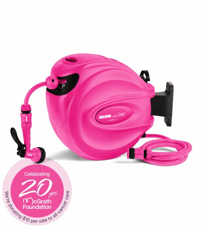 20m Retractable Hose Reel—McGrath Foundation