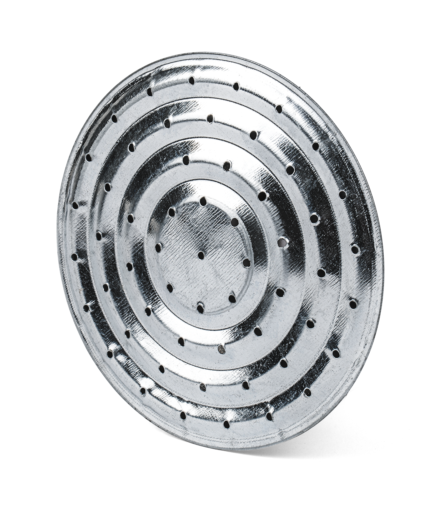 Galvanised Rose Head