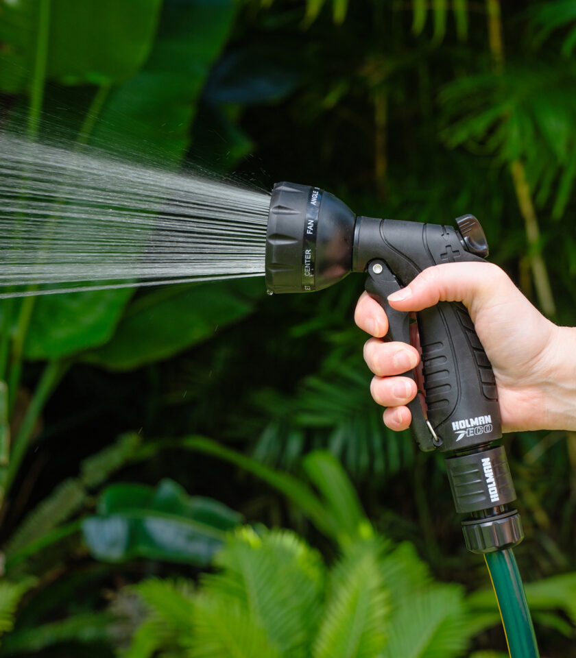 ECO2001-Eco-9-Function-Spray-Gun-Lifestyle ECO2001 Eco 9 Function Spray Gun watering garden