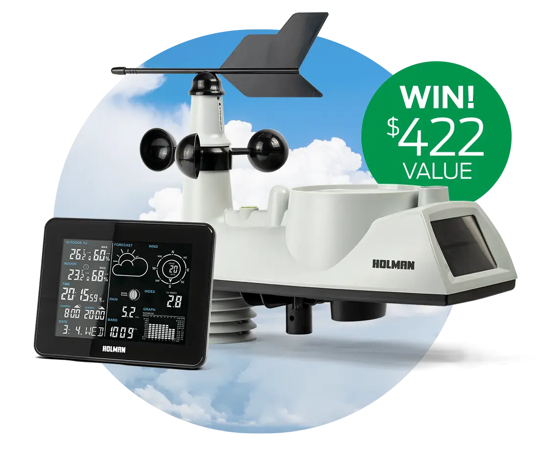 Helios_circle Win a Helios Weather Station valued at $422!
