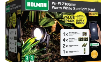 Wi-Fi ⌀100mm Warm White Spotlight Pack