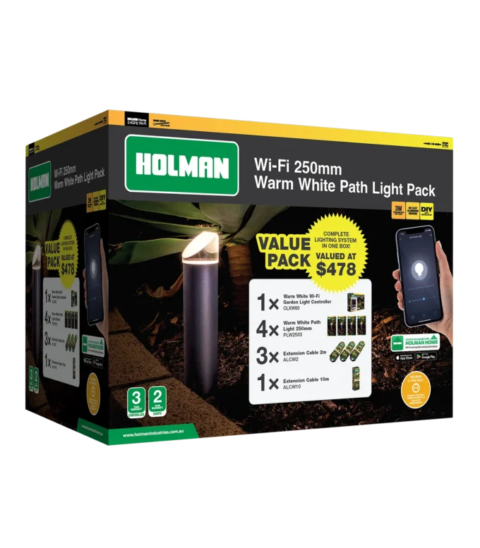 Box image - 250mm Warm White Path Light Value Pack