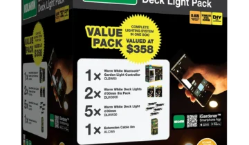 Bluetooth ⌀30mm Warm White Deck Light Pack