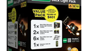 Bluetooth ⌀45mm Warm White Deck Light Pack