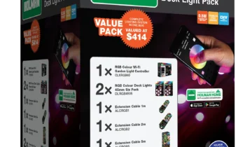 Wi-Fi ⌀45mm RGB Deck Light Pack